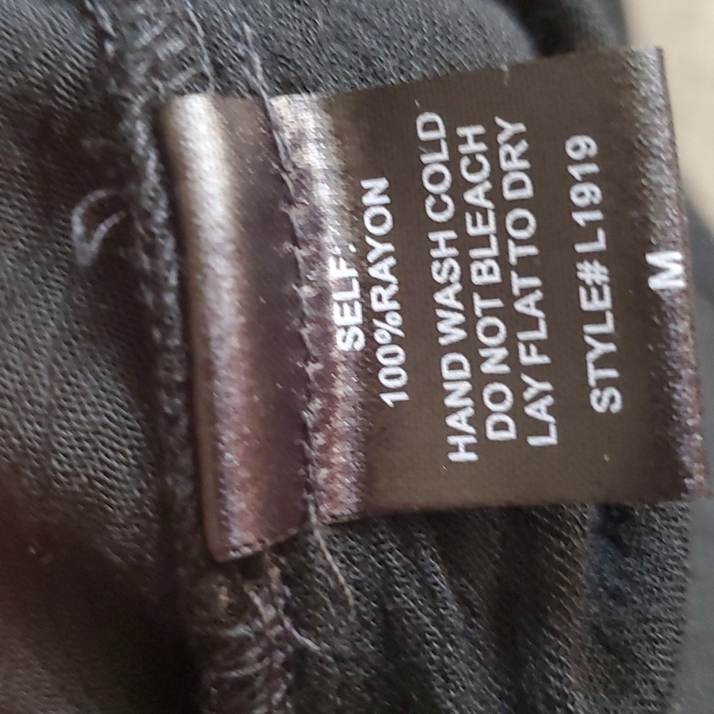 BY Together women's black embroidery top size M - Picture 12 of 15
